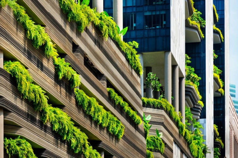 Green city building