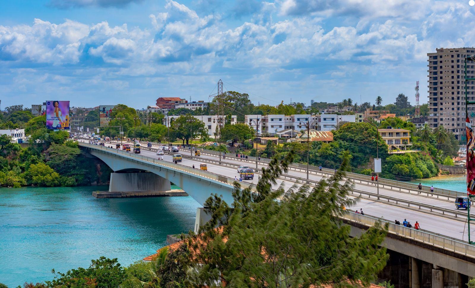 Sea city bridge